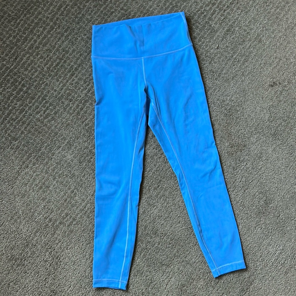 Lululemon Wunder Under High-Rise Tight 25" Blue